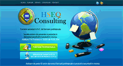 Desktop Screenshot of hseqcons.ro